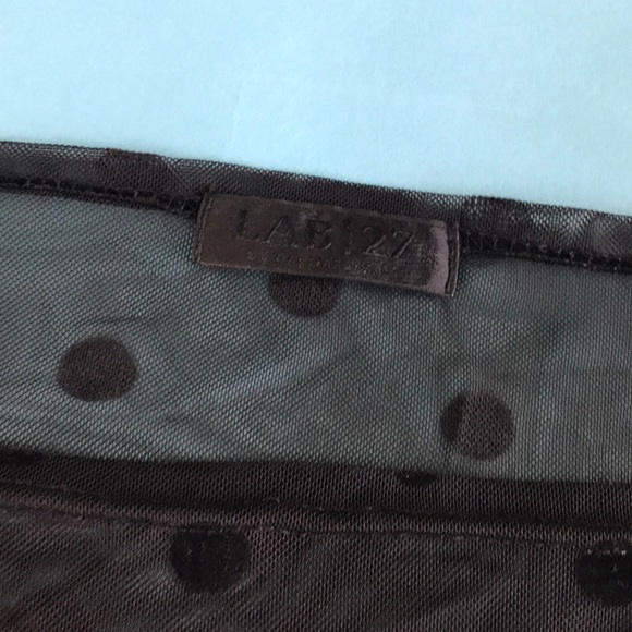 Sheer dot Carmakoma top Lab27 mesh 12 - Picture 3 of 4